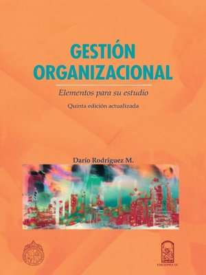 cover image of Gestión Organizacional